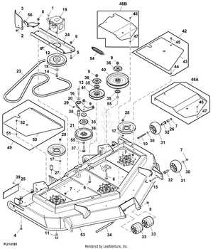 john deere ztrak 997 parts diagram