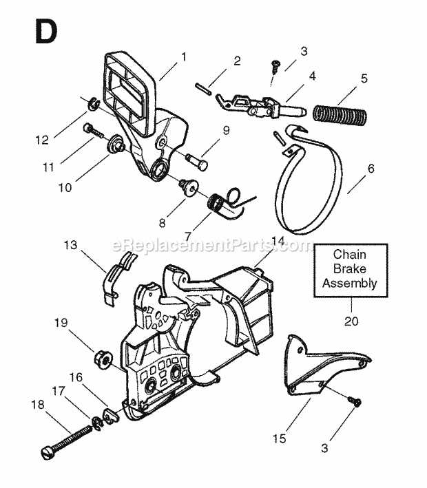 jonsered 2050 parts diagram