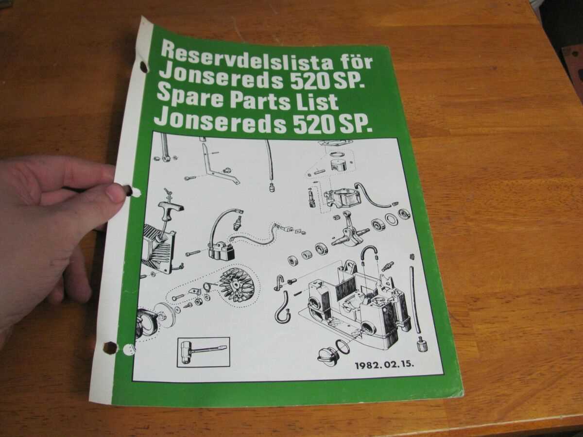 jonsered 520sp parts diagram