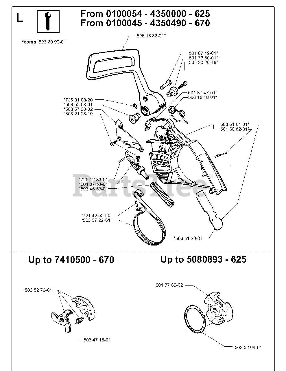 jonsered 70e parts diagram