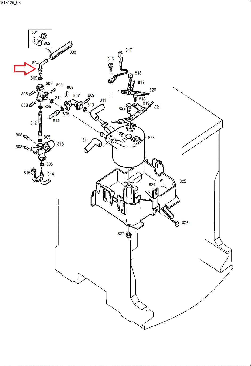 jura s8 parts diagram