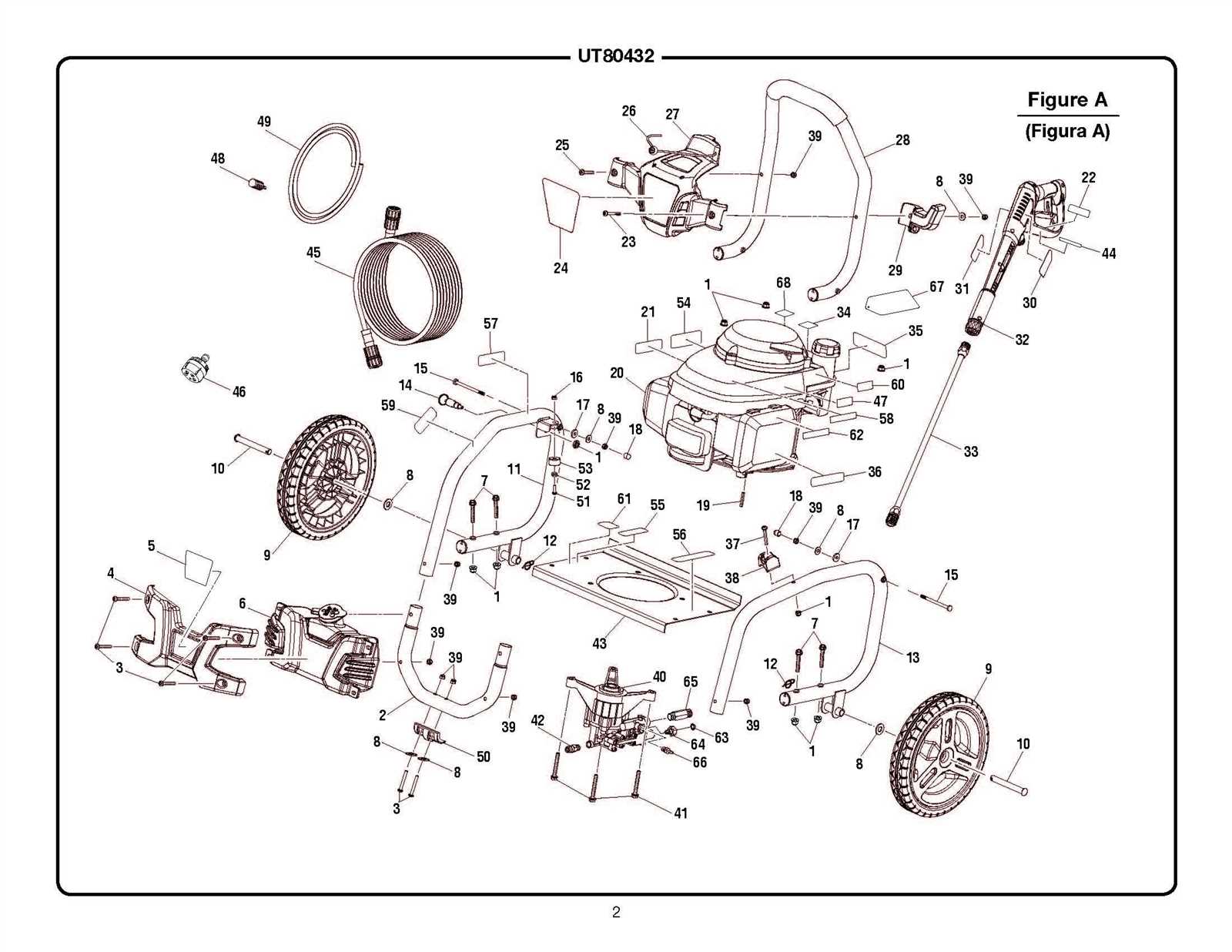 karcher electric pressure washer parts diagram