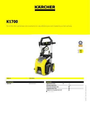 karcher k1700 parts diagram