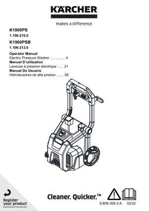 karcher k2000 parts diagram