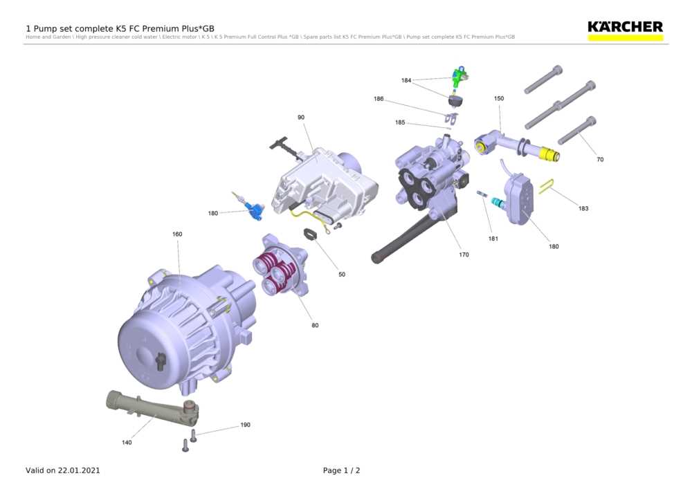 karcher k5 parts diagram