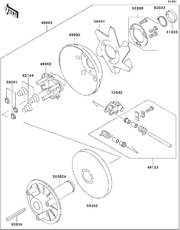 kawasaki mule 550 parts diagram