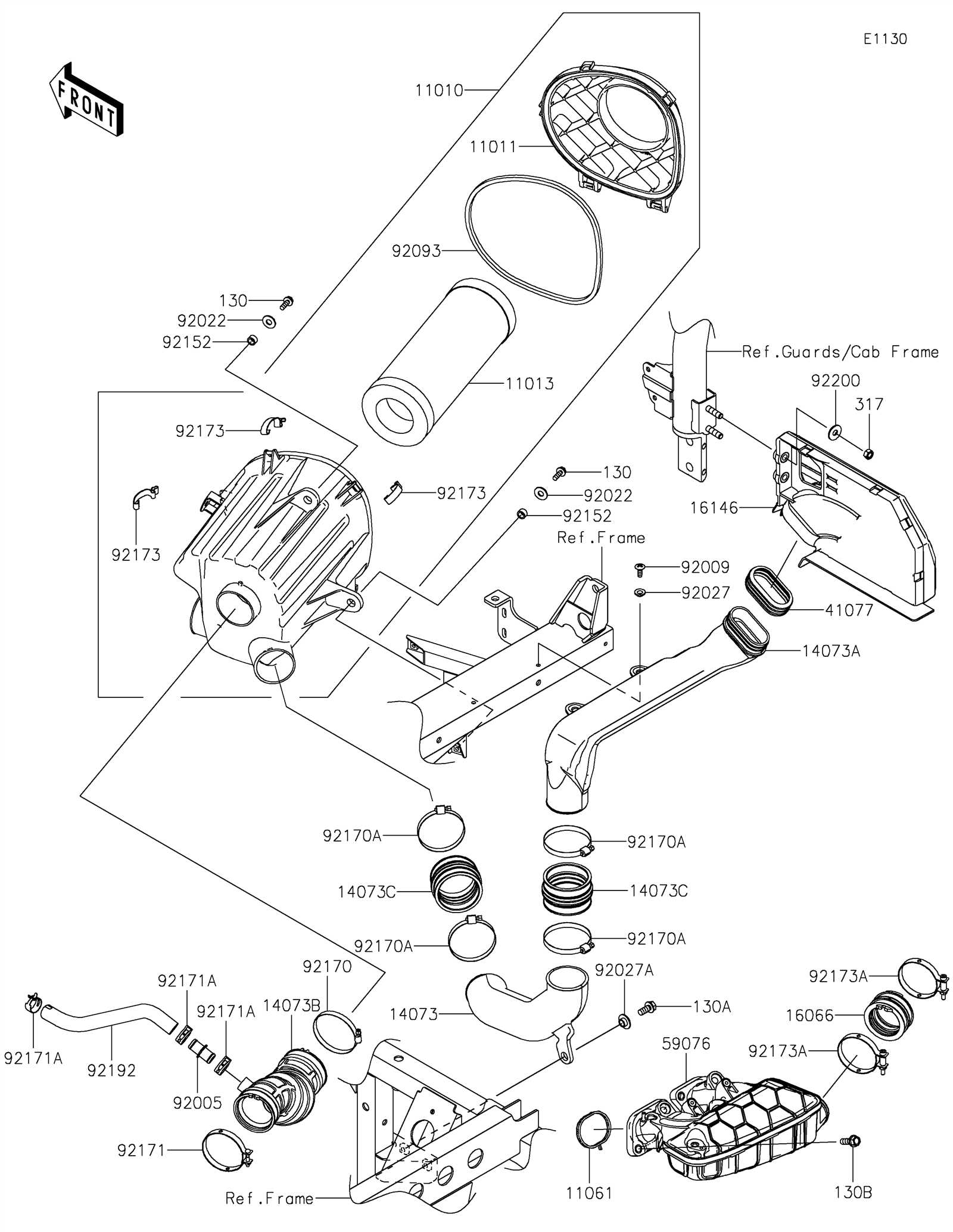 kawasaki mule parts diagram