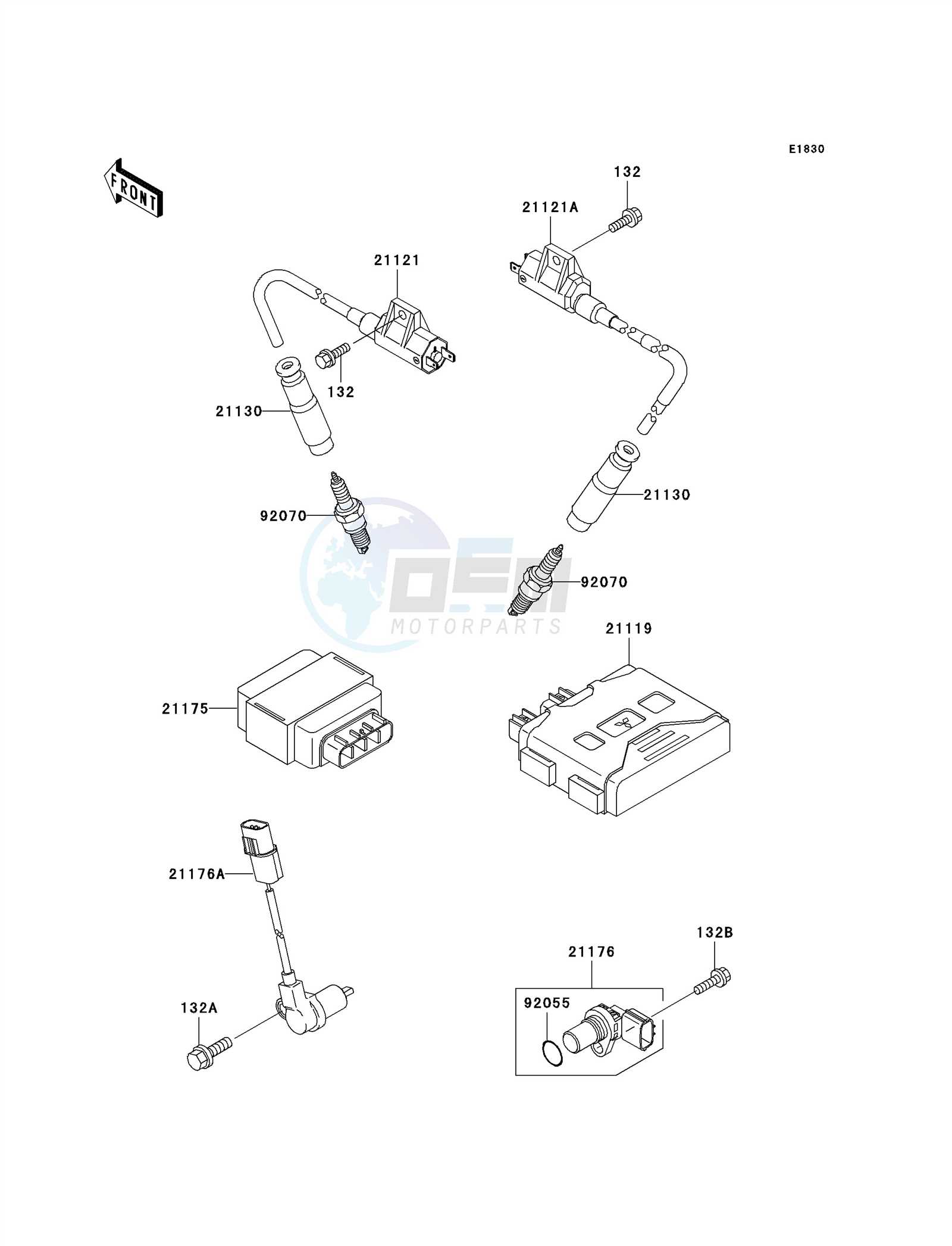 kawasaki prairie 650 parts diagram