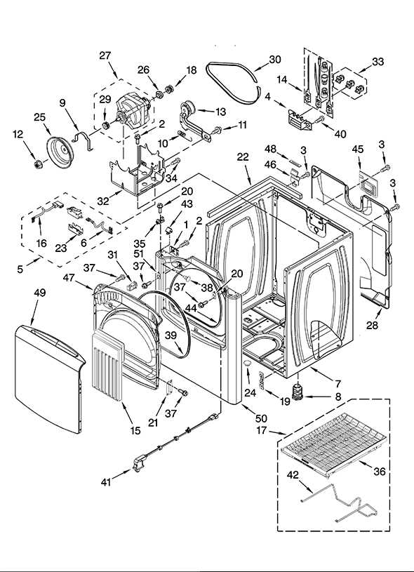 kenmore elite oasis dryer parts diagram