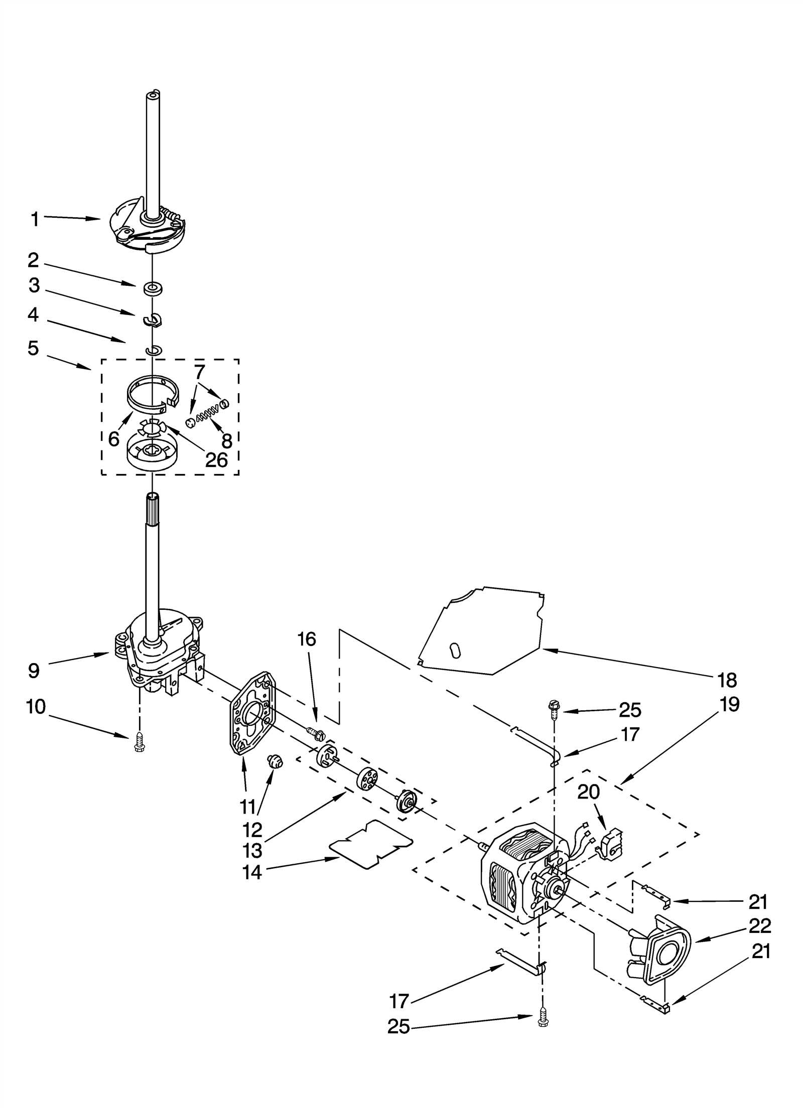 kenmore elite washer parts diagram