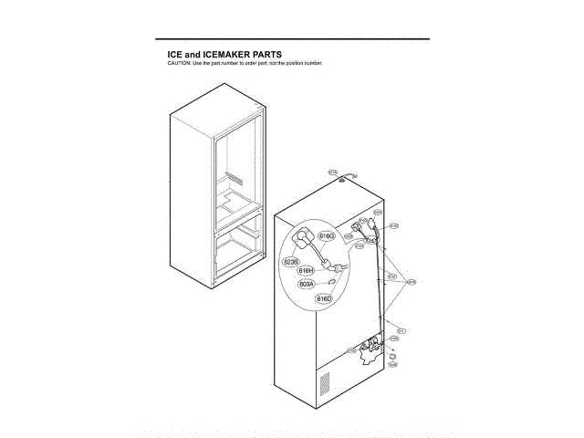 kenmore side by side refrigerator parts diagram