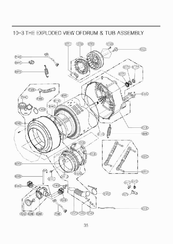 kenmore washing machine model 110 parts diagram