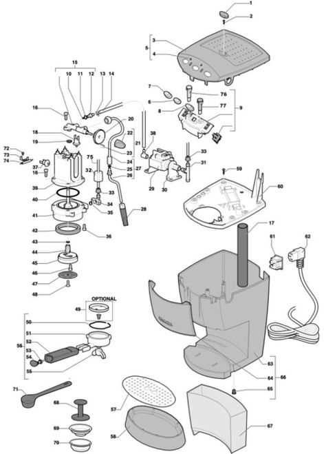 keurig 2.0 parts diagram