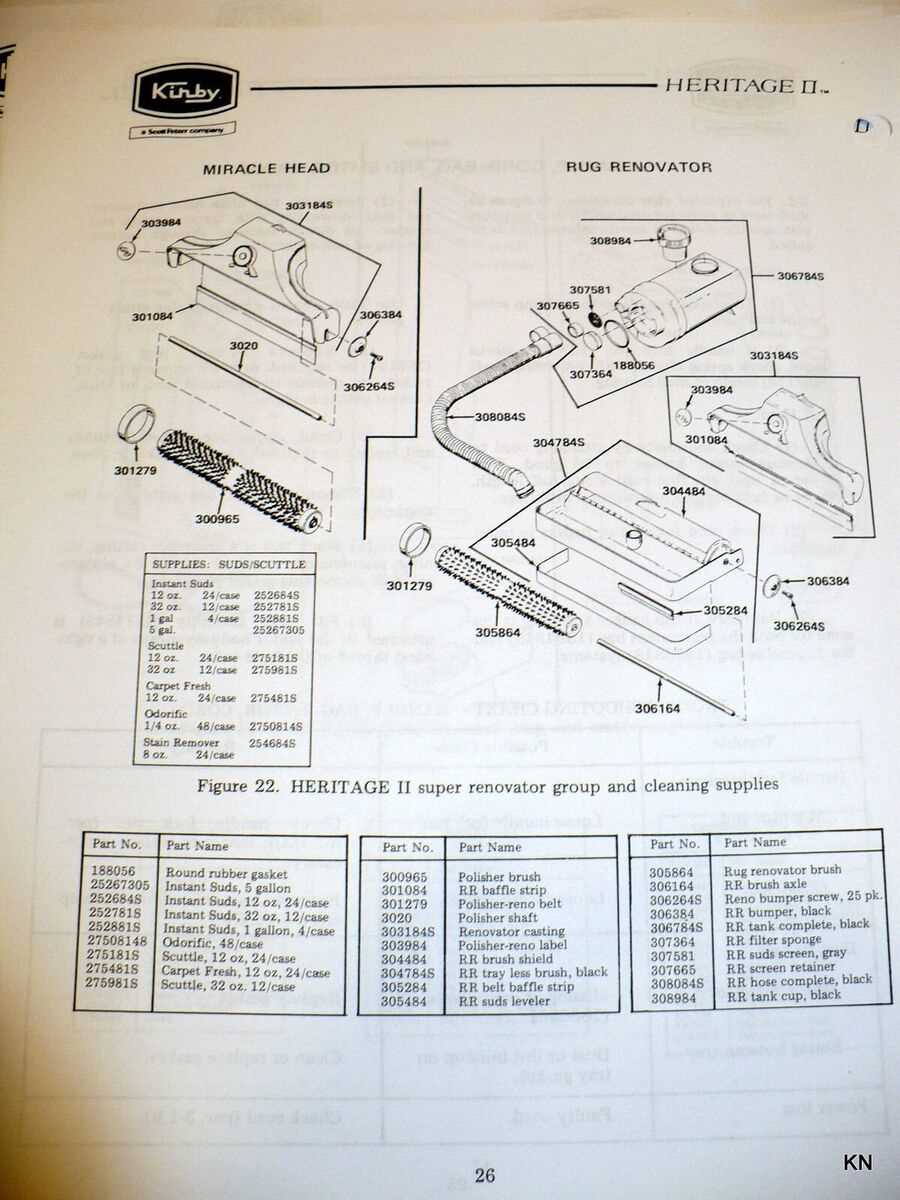 kirby g4 parts diagram