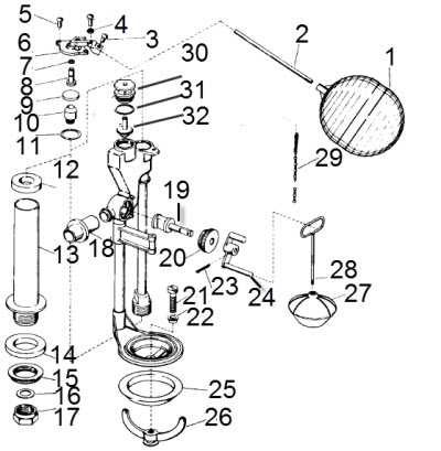 kohler urinal parts diagram