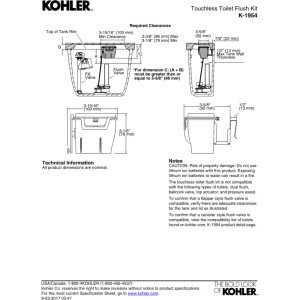 kohler urinal parts diagram