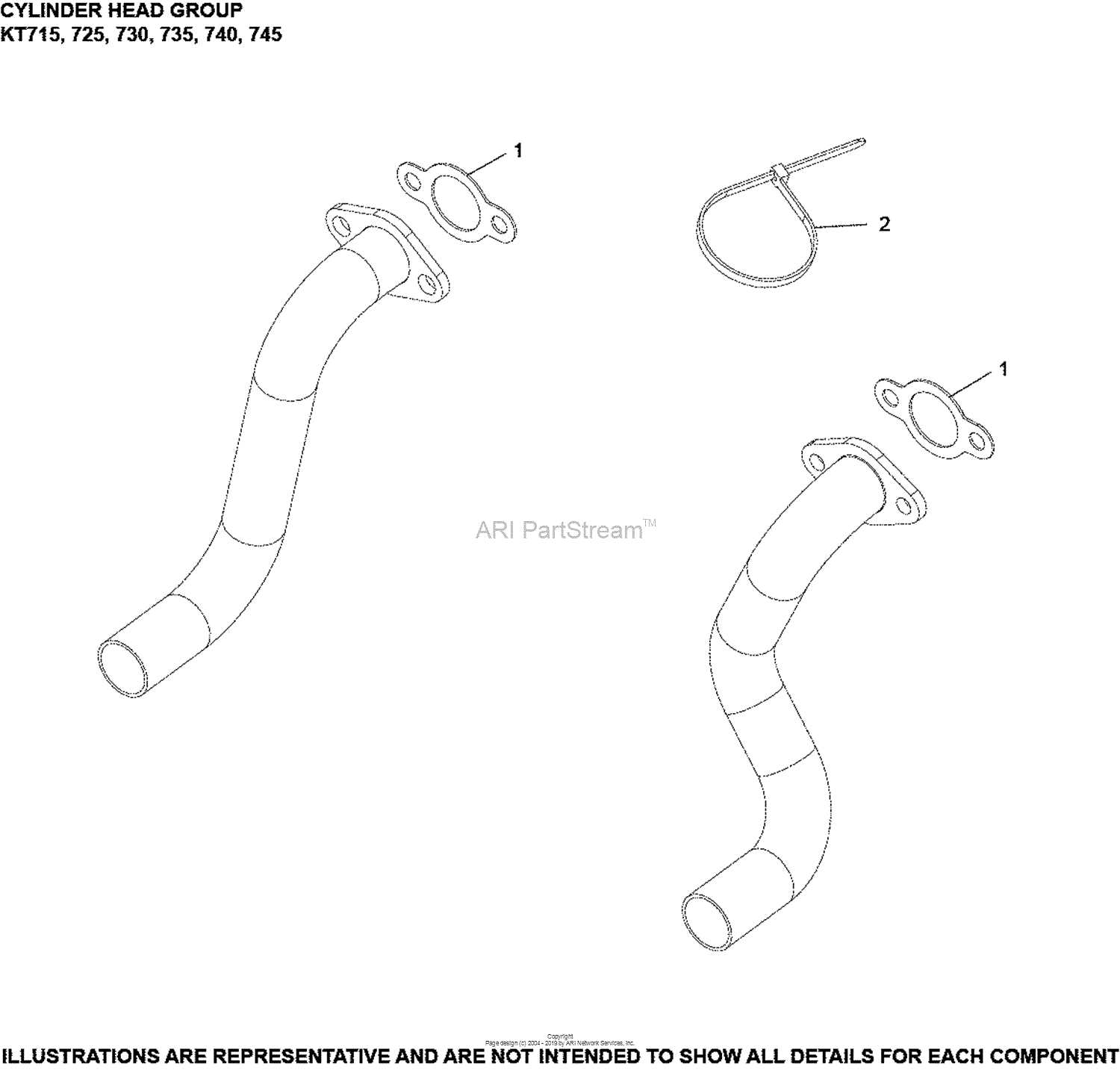 kt730 parts diagram