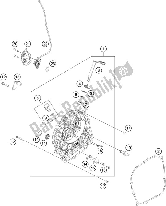 ktm 390 adventure parts diagram