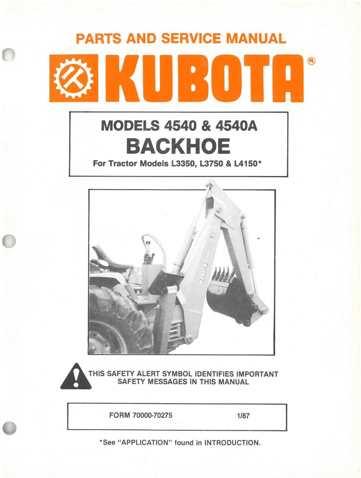 kubota bh77 parts diagram