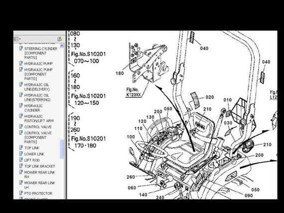 kubota bx22 parts diagram