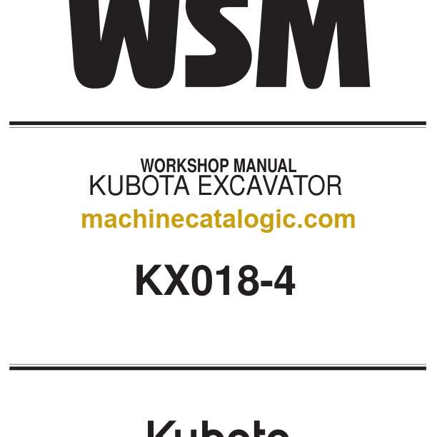 kubota kx018 4 parts diagram