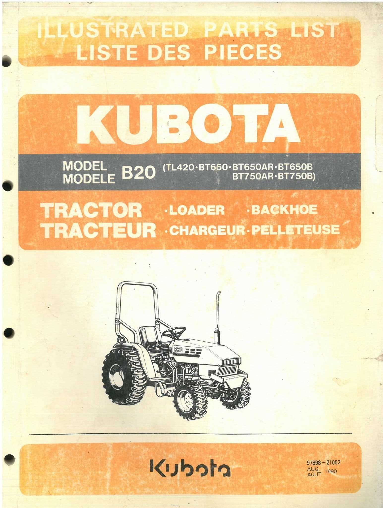 kubota l35 parts diagram