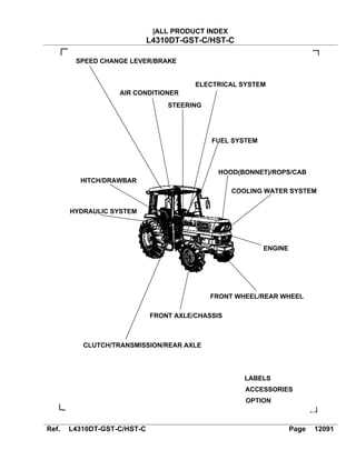 kubota l4310 parts diagram