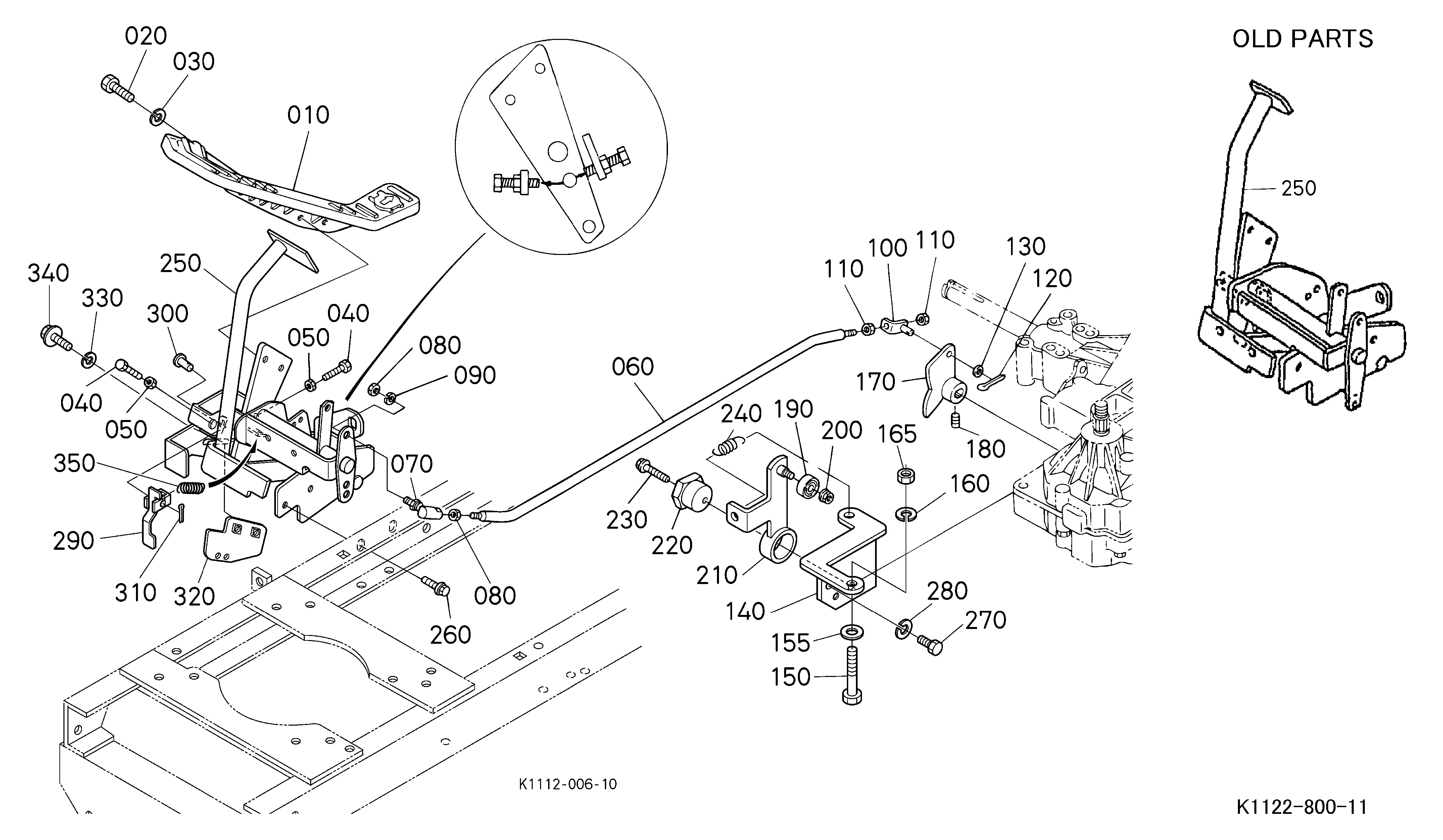 kubota t1460 parts diagram