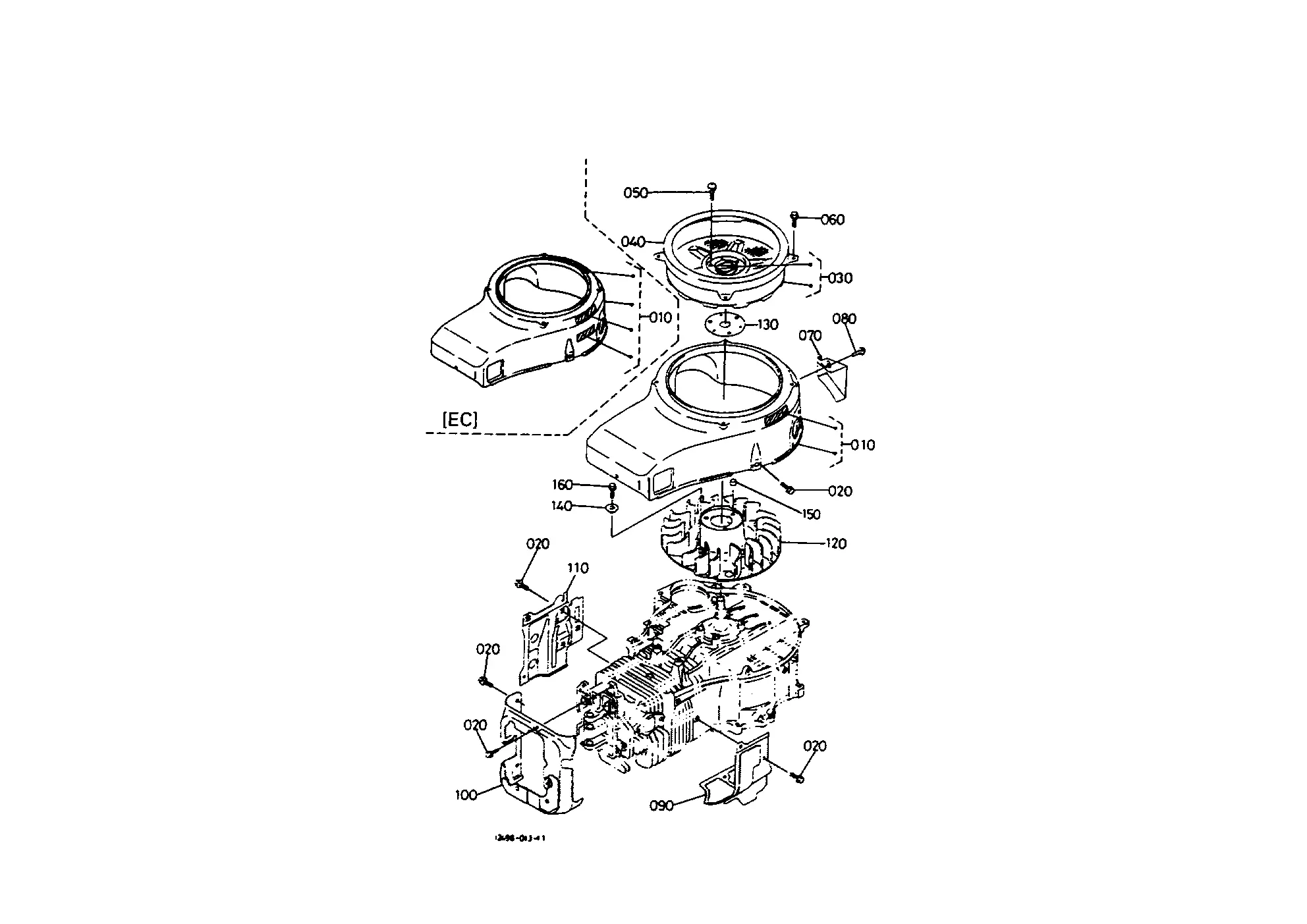 kubota t1460 parts diagram