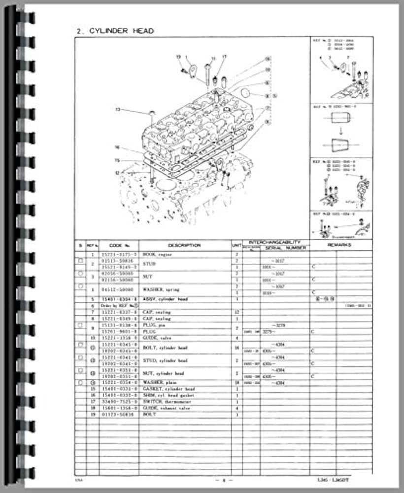 kubota tractor parts diagram