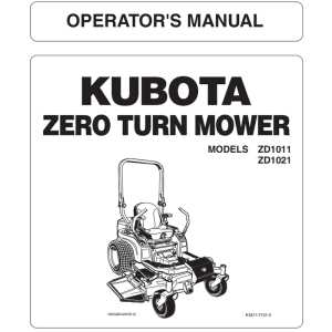 kubota z125 parts diagram