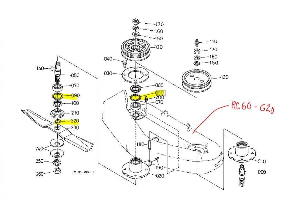 kubota zg227 parts diagram