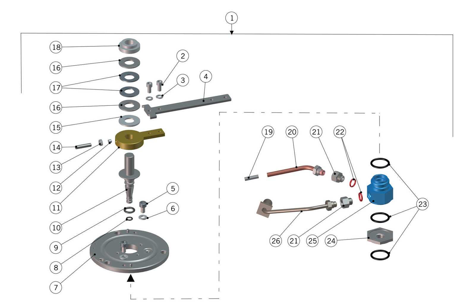 la marzocco gb5 parts diagram