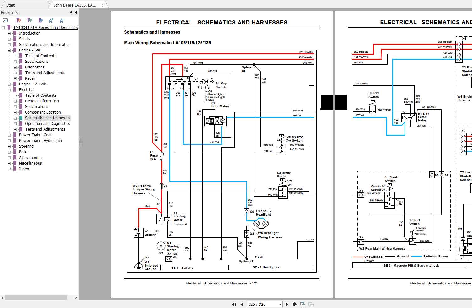 la175 parts diagram