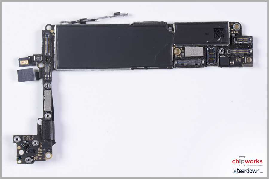 labeled iphone 7 parts diagram