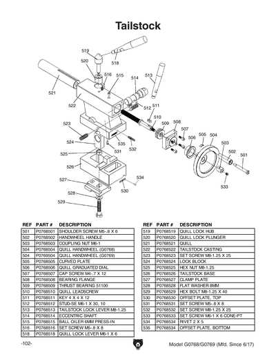 lathe chuck parts diagram