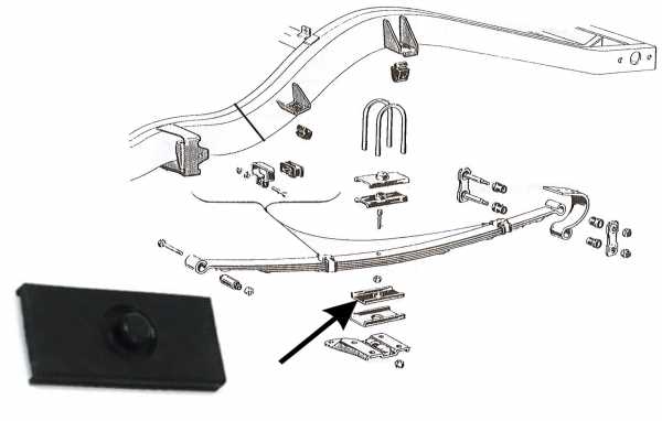 leaf spring parts diagram