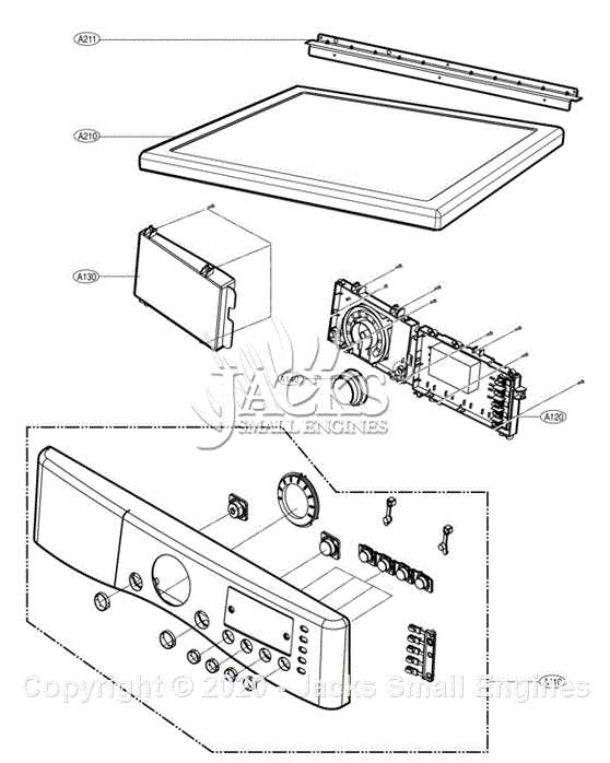 lg dryer parts diagram