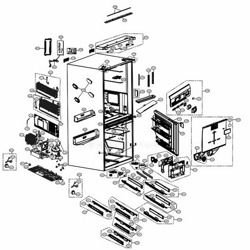 lg french door refrigerator parts diagram