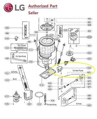 lg front load dryer parts diagram