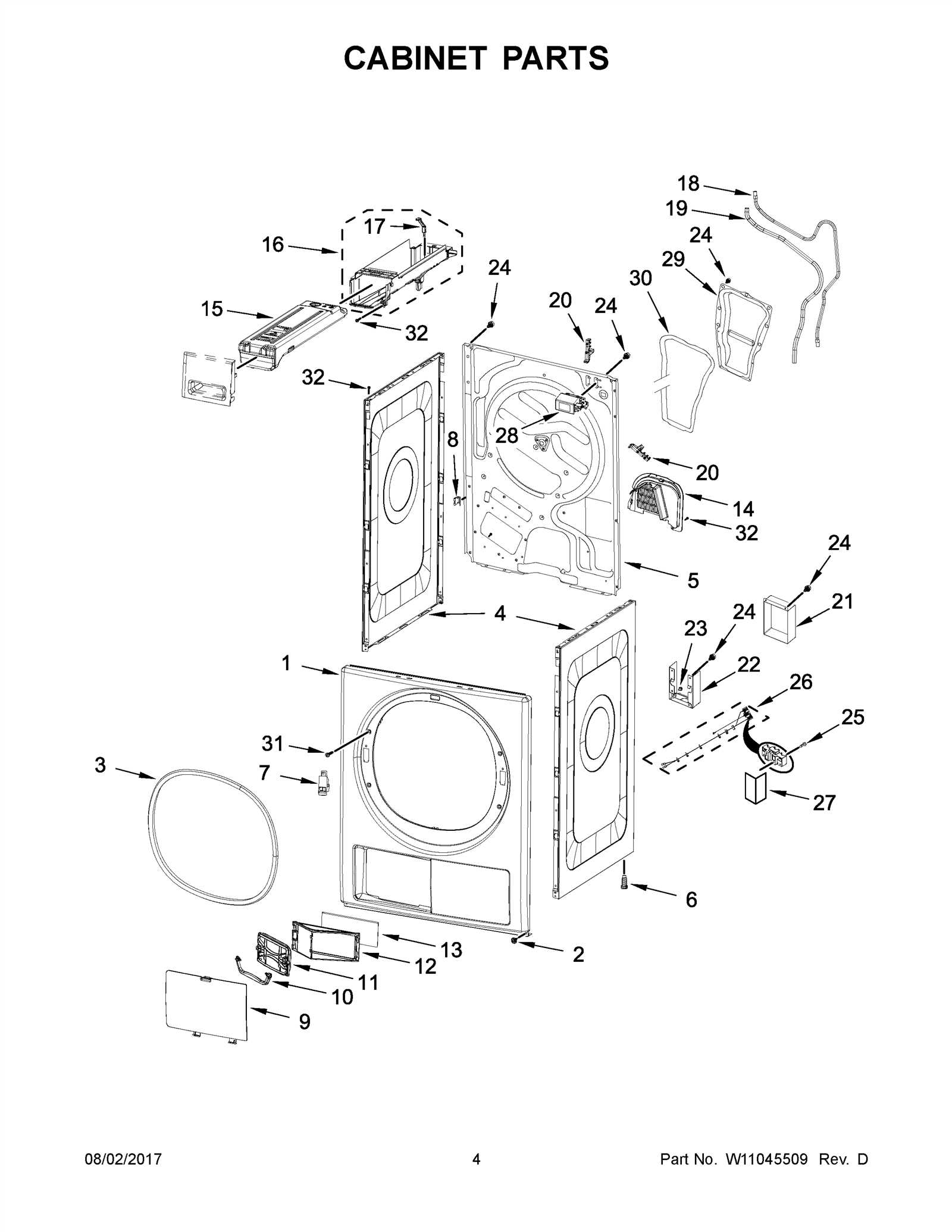 lg tromm washer parts diagram