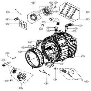 lg tromm washer parts diagram