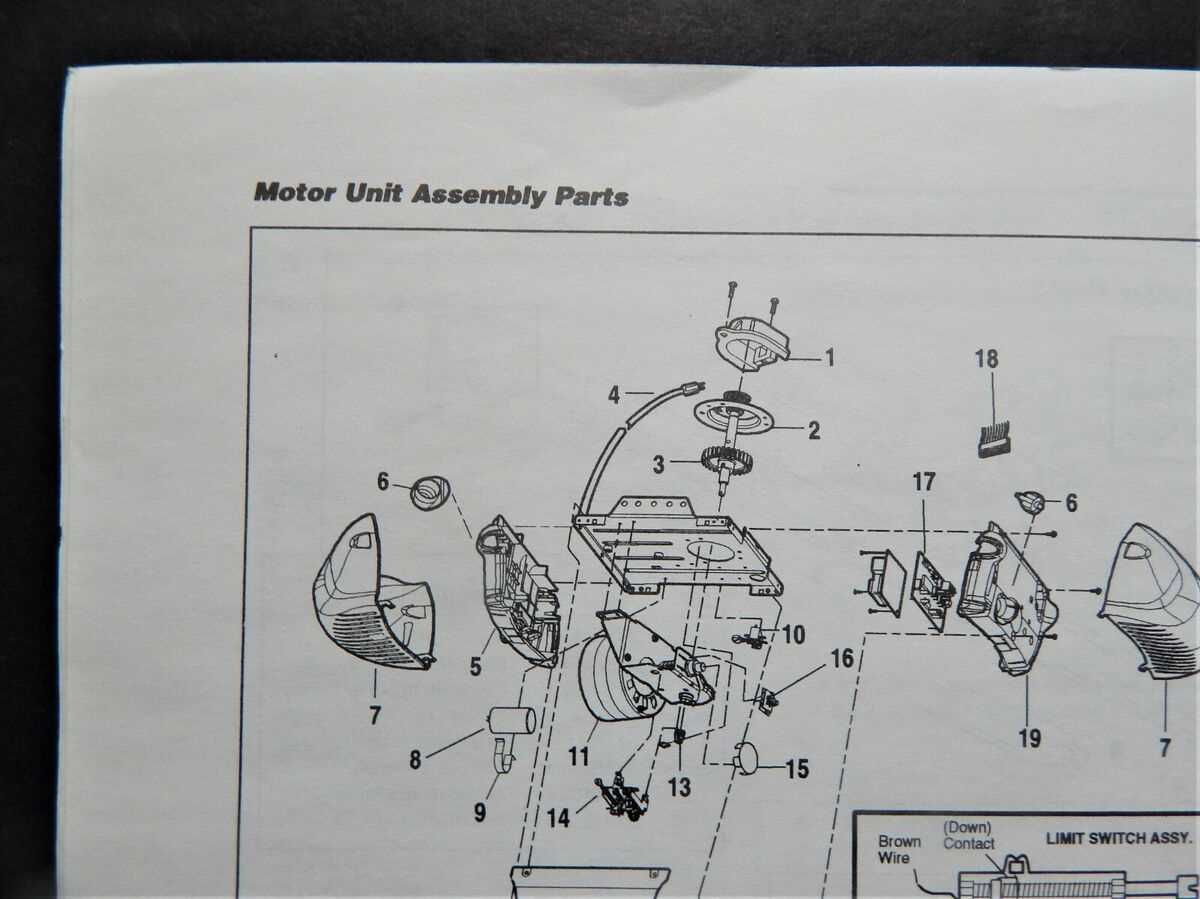 liftmaster 8500 parts diagram