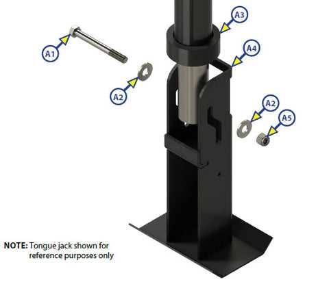 lippert tongue jack parts diagram