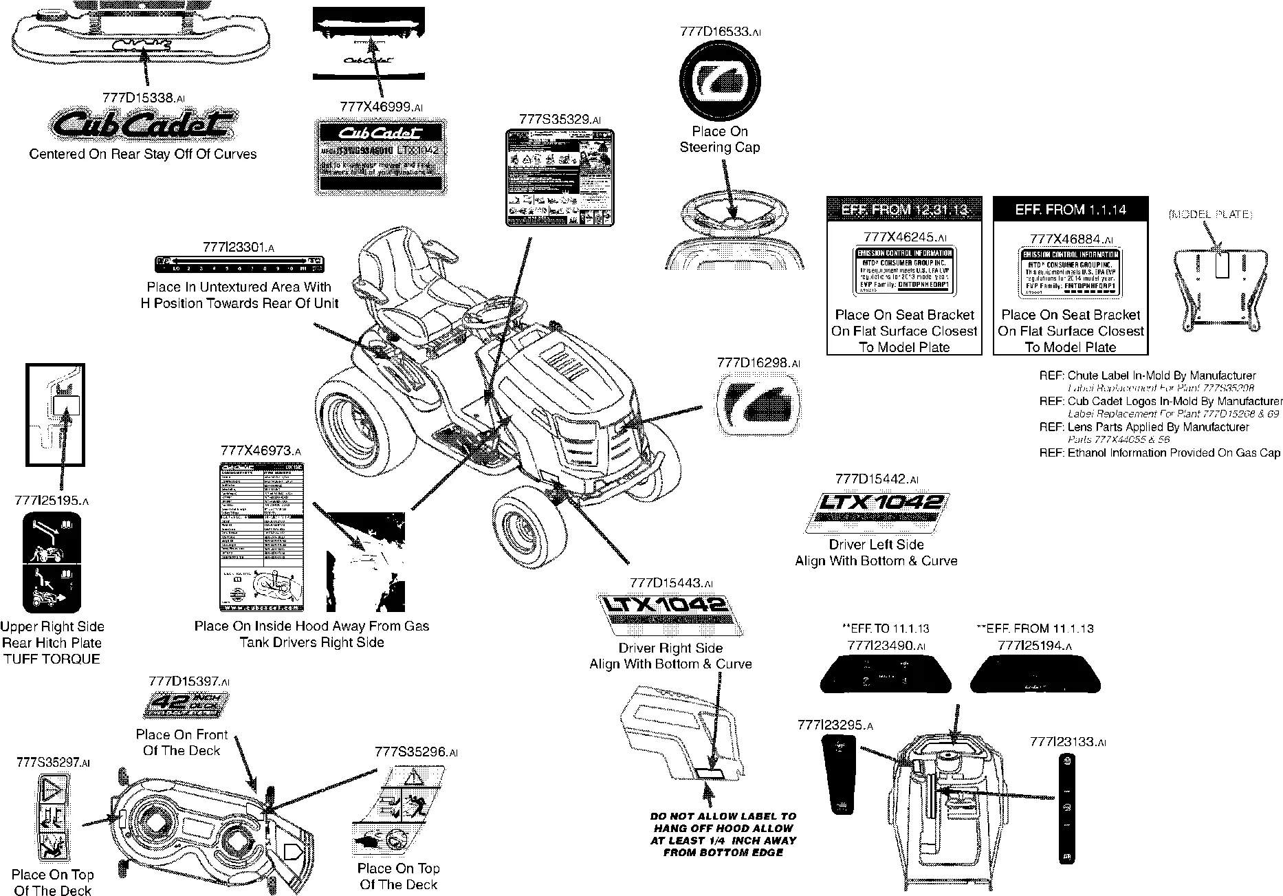 ltx1042 parts diagram