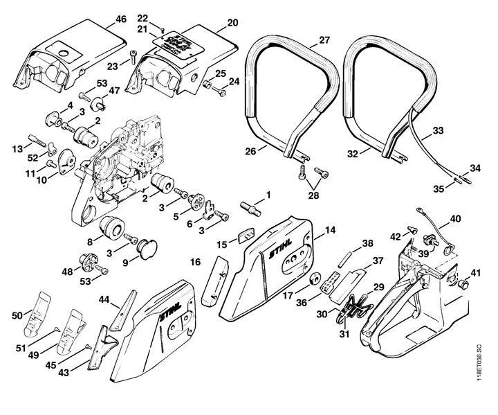 mac 3200 parts diagram