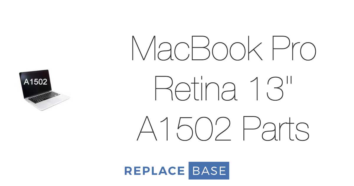 macbook pro 13 parts diagram