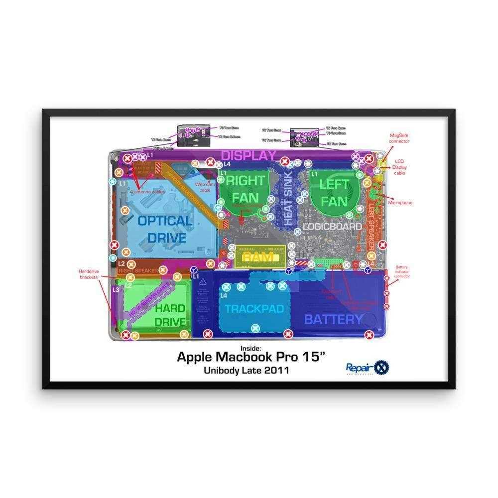 macbook pro parts diagram