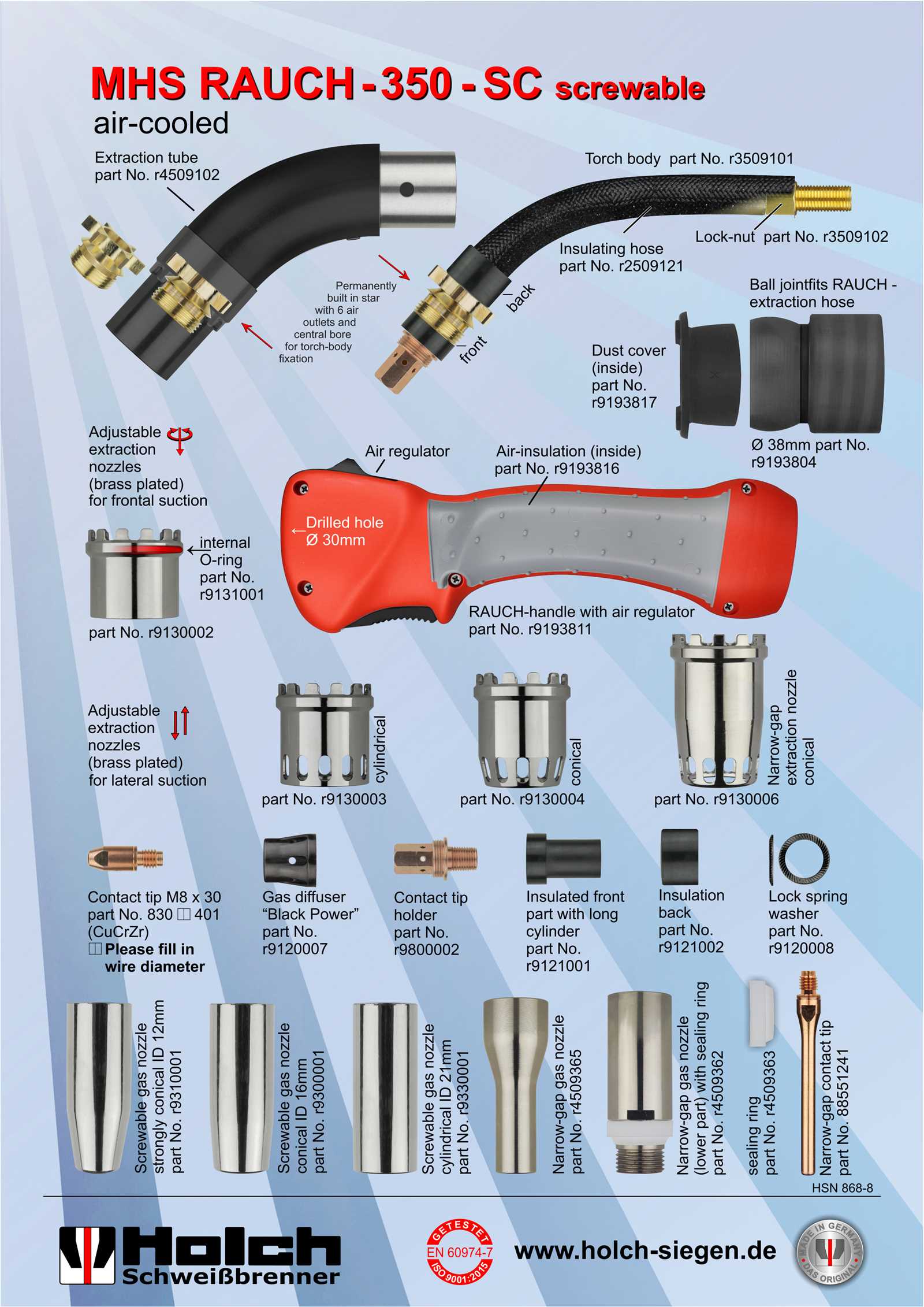 mag torch parts diagram