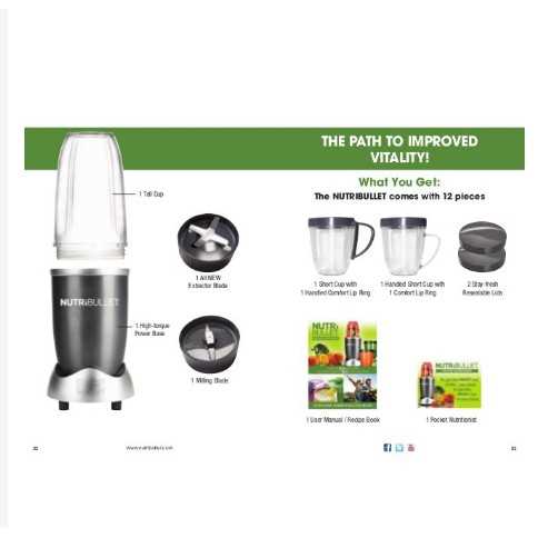 magic bullet parts diagram